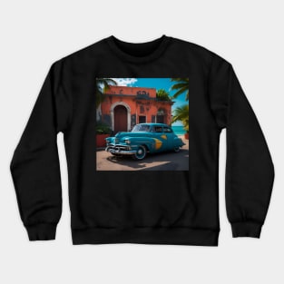 Cuban car Crewneck Sweatshirt